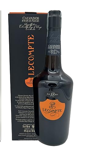 Lecompte 18 Ans D'Age Calvados + Box 0,70 Lt.