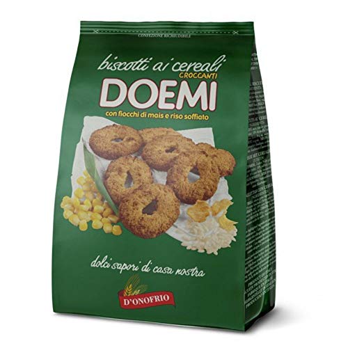 Doemi Biscotti Con Fiocchi Di Mais E Riso Soffiato 750 Grammi