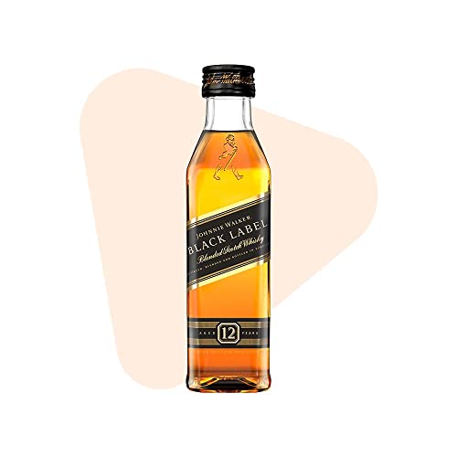 Johnnie Walker Black Label 12 Years Old Blended Scotch Whisky Pet 40% Vol. 0,05L