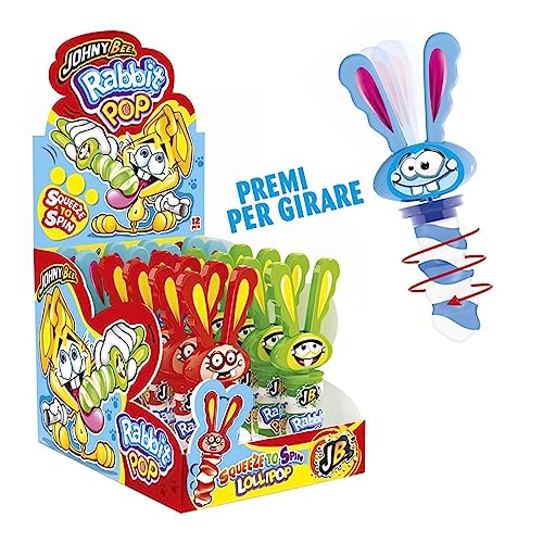 Rabbit Pop Lollipops 12 X 23 G