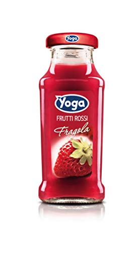 Succo Di Frutta Yoga Fragola Da 24 Bottiglie Da Ml.200