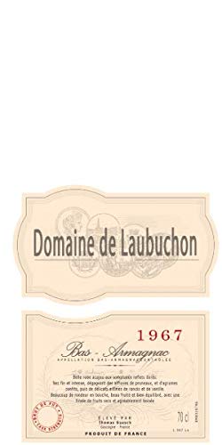 Armagnac Domaine De Laubuchon Millesime 1967 43,8° - Astuccio Cartonato 1 Bottiglia 0,7 L