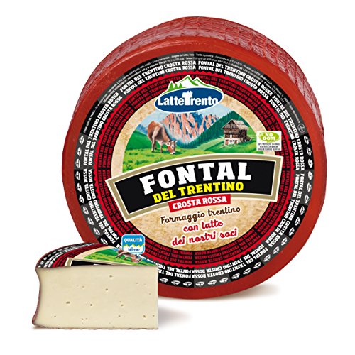 Formaggio Fontal Del Trentino Crosta Rossa 1000 Gr