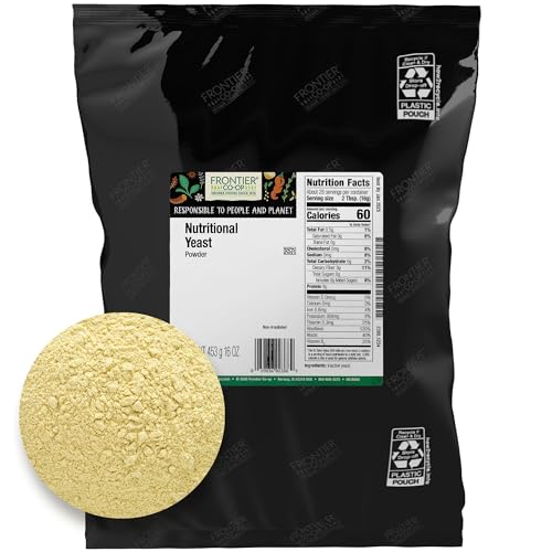 Nutritional Yeast Frontier Natural Products 1 Lbs Powder