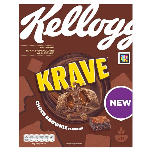 Krave Kellogg'S Choco Brownie, 375G