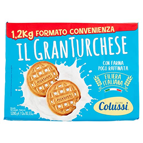 Offerta Convenienza Biscotti Granturchese Colussi 1,2 Kg Senza Olio Di Palma E 30% In Meno Di Grassi