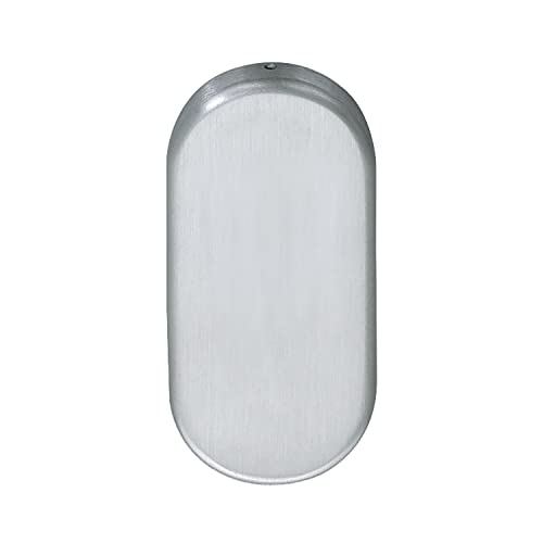 Eco Rosetta Cieca Bl (Copertura Cieca), Rosetta 70 X 33 X 7 Mm, Avvitata Nascosta, Rosetta Di Protezione In Acciaio Inossidabile