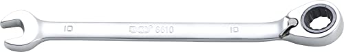 Bgs 6610 | Chiave Combinata A Cricchetto | Reversibile | 10 Mm