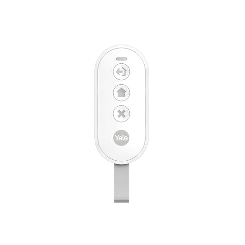 Yale Telecomando Per Allarme Smart Al-Kf-1A-V1, Arma E Disarma, Pulsante Antipanico, Blocco Di Sicurezza Dei Tasti, Tecnologia Yale Horizon+ Copertura