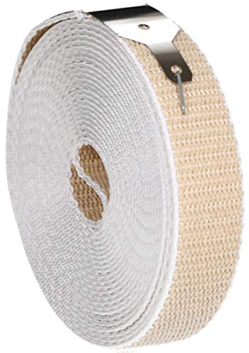 Schellenberg 34304 Kit Di Riparazione Cintino Per Tapparelle, Larghezza Del Nastro Sistema, Lunghezza 4,3 M, Beige, Maxi 23 Mm