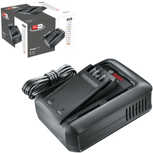 Bosch Caricabatteria Rapido Al 18V-44 (18V; Tempo Ricarica 2,0/2,5/4,0/6,0 Ah: 34/44/59/87 Min; Supporto Da Parete Integrato)