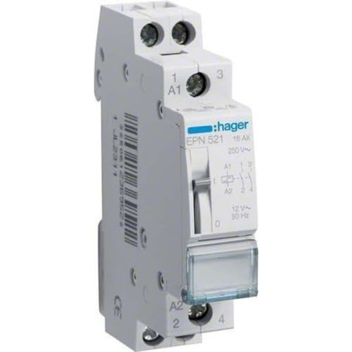 Telerruptor 12V, 16A, 2Na