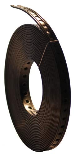 Don Quichotte 900947 - Nastro Forato In Plastica, 10 M, Colore: Nero
