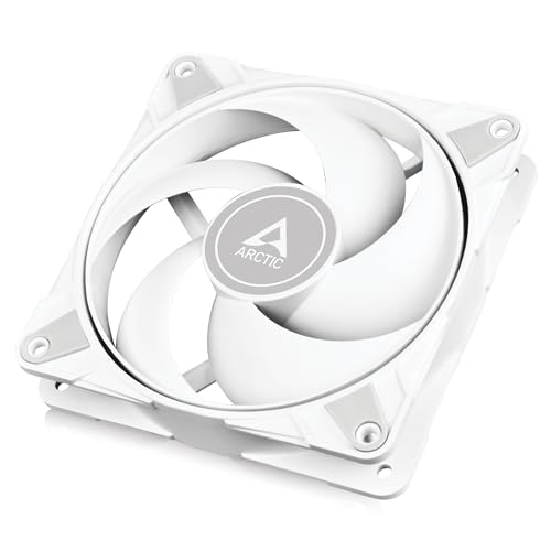 Arctic P12 Max - Ventola Per Case Pc Da 120 Mm Ad Alte Prestazioni, Controllo Pwm 200–3300 Rpm, Ottimizzata Per La Pressione Statica, Modalità 0Db - B