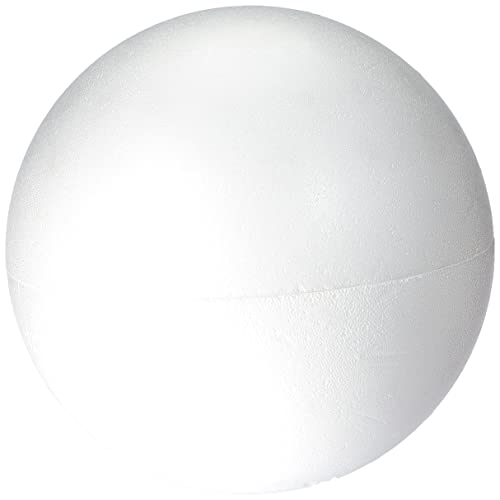 Rayher Sfere Di Polistirolo, 2 Semisfere, 30 Cm Ø, 3306100
