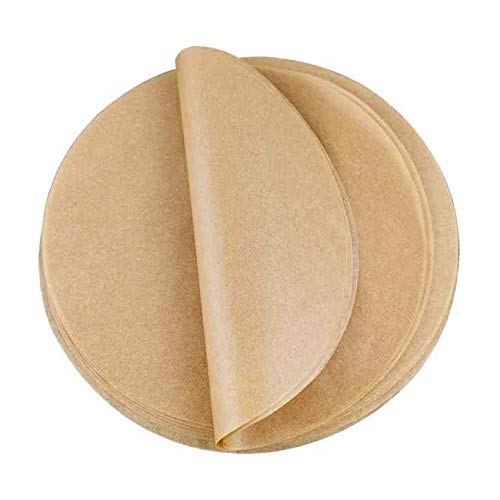 100 Fogli Ø30Cm Fodera Di Carta Forno Tonda Per Friggitrice Ad Aria, Pergamena A Prova Di Olio E Perdite Di Carta Rivestimento Antiaderente Per Fornet