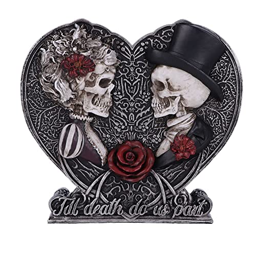 Nemesis Now Till Death Do Us Part Salvadanaio 17,1 Cm, Grigio
