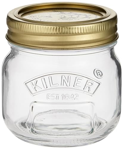 Kilner Conserve, Marmellata, Barattolo Per Chutney, 0,25 L, 0,25 Litri