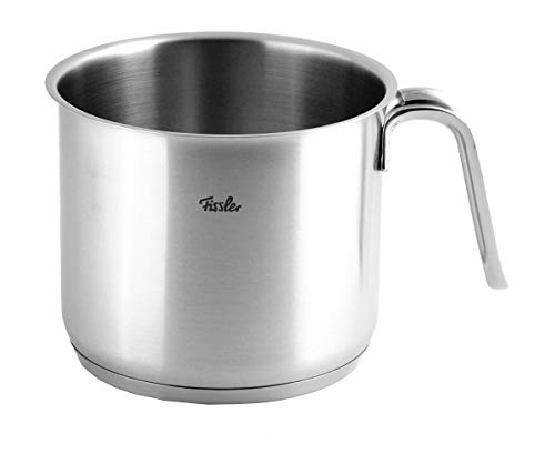 Fissler Sveto Pentolino Da Latte In Acciaio Inox 1.5 L, 14 Cm, Piccola Pentola Senza Rivestimento, Adatta Alla Cottura Su Fornelli A Gas E A Induzione