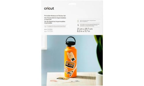 Cricut Materiali, White Holographic, 5 Piece
