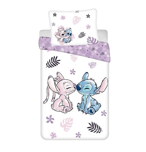 Jerry Fabrics Set Copripiumino 140 X 200 Cm + 70 X 90 Cm. La Biancheria Da Letto È Realizzata In 100% Cotone Di Alta Qualità