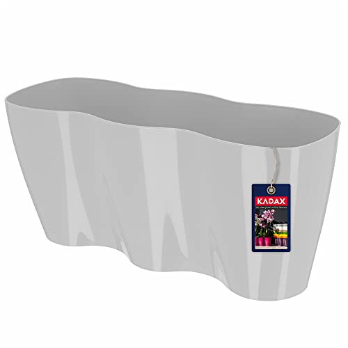 Kadax Flowerpot Per Interno, Orchidee, Fiori, Piante, Davanzale, Fioriera, Vaso Di Orchidee, Plastica, Plastica, Fioriera Moderna, Vaso Di Fiori (35 X