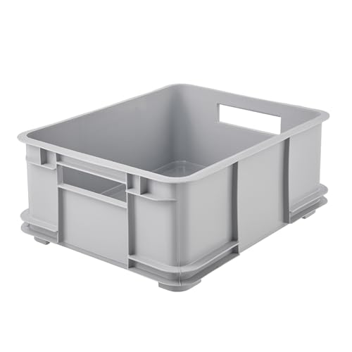 Keeeper Euro-Box, Collezione Bruno Eco, Misura L, 43 X 35 X 17,5, Eco Grigio