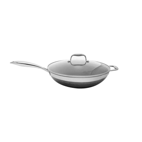 Kohersen Padella 71111 Nero Argento Acciaio Inox Alluminio Ø 32 Cm
