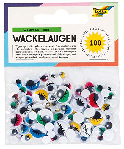 Idena Giocattolo, Bianco, 7510-Mix Bunt Mit Wimpern