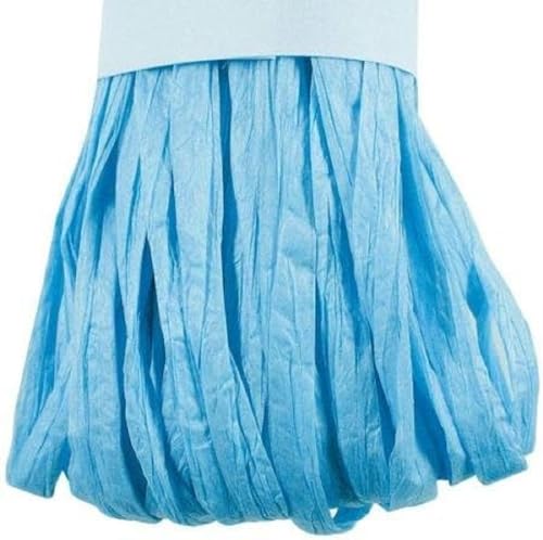 Rafia Rayon 20 M, Azzurro Opaco