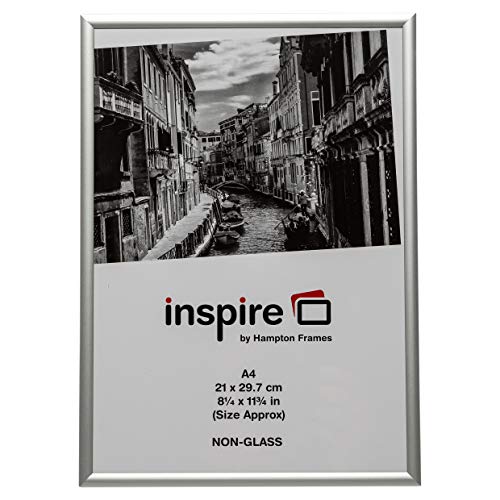 Photo Album Co Al19A4Ng - Cornice In Alluminio, Formato A4, Senza Vetro, 31,2 X 22,5 X 2,5 Cm, Colore: Argento