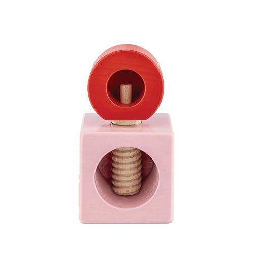 Alessi Es20 2 Schiaccianoci, Wood, Rosa, Rosso