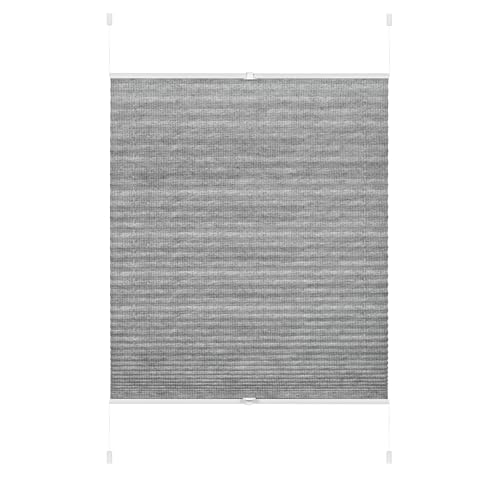 Tenda Plissettata Concetto Per Clipping Lilly Green Grey 100 X 130