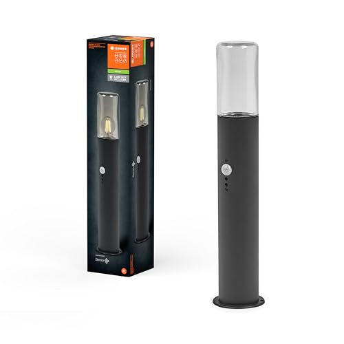 Ledvance Lampada Da Esterno Endura Classic Figo Cyl, Lampada Da Parete, Grigio Scuro, 49 Cm, Acciaio Inossidabile, Installazione Facile E Veloce, Ip44