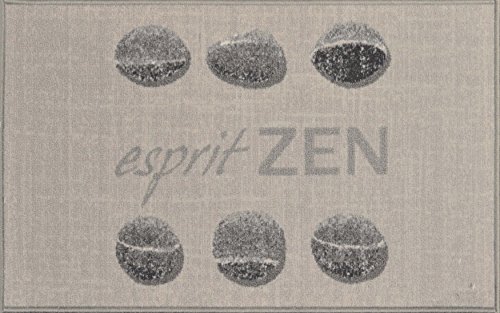 Douceur D'Intérieur Cucina Carpet 50 X 80 Cm, Moquette Zen Esprit, 80 X 50 Cm, Grigio