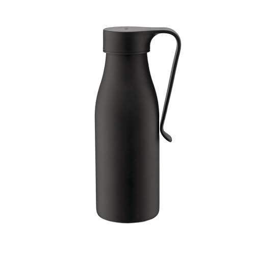Alessi Away Ast01 Dg - Bottiglia Termica A Doppia Parete Con Infusore E Filtro, In Acciaio Inossidabile 18/10 Colorato, 500 Ml, Grigio Scuro