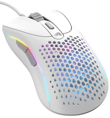 Glorious Gaming Model D 2 Mouse Da Gaming Wired - Ergonomico, Superleggero 58 G, Sensore Ottico 26.000, 6 Tasti Programmabili, Ciclo Di Vita 80 Milion