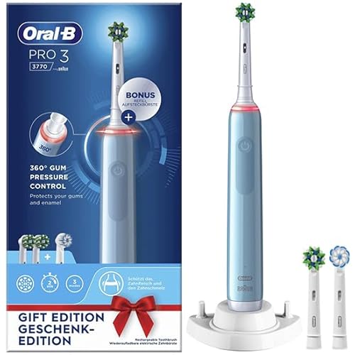 Oral-B Pro 3 3770 Spazzolino Elettrico - Blu