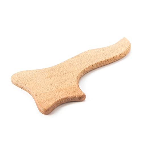 Tuuli Accessories Anti Cellulite Massaggiatore Massaggio Anticellulite Maderoterapia Legno 33 X 16 Cm