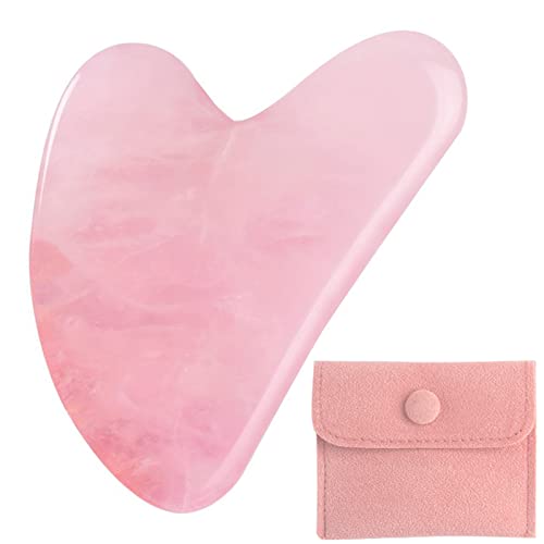 Lamkrtlp Gua Sha, Gua Sha Viso, Massaggiatore Viso Rilassante Rimodellante Per La Pelle, Guasha Viso Per Viso E Vorpo, Ridurre Le Linee Sottili E Le R