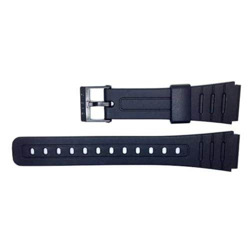 Casio Cinturino Per Orologio In Resina Nero 18 Mm F-105 W, F-91 W, Resina, Resina, 0, Resina, 0, Resina, 0