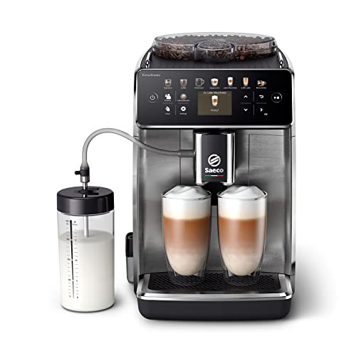 Saeco Granaroma Macchina Da Caffè Automatica - 16 Bevande, Display A Colori Intuitivo, 6 Profili Utente, Macinacaffè In Ceramica (Sm6585/00)