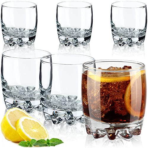 Kadax Set Di 6 Bicchieri Per Acqua, Bicchieri Per Succhi In Vetro, Bicchieri Resistenti Per Acqua, Succhi Di Frutta, Giardino, Feste, Bevande, Birra,