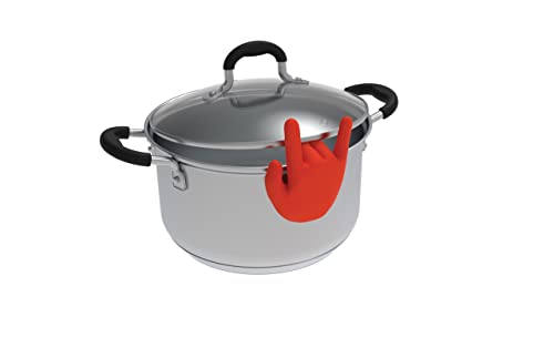 Winkee Rocks - Portacucchiaio Rock Hand | Supporto Per Cucchiaio In Silicone Rock | Spatola, Portacucchiaio E Portacoperchio Per La Tua Cucina