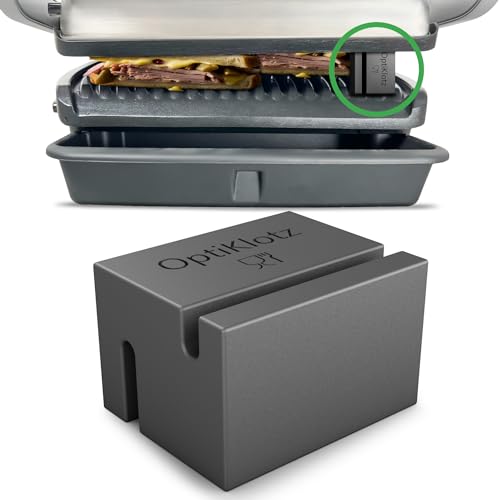 Optiklotz - L'Originale, Distanziatore In Silicone Alimentare Compatibile Con Tefal Optigrill, Optigrill Xl, Accessori, Impedisce La Frantumazione Di 
