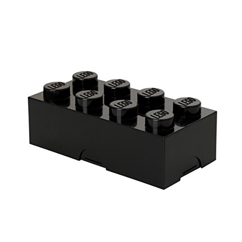 Lego Classic Contenitore Portavivande A Bottoncini, Piccolocontenitore O Portamatite, Nero