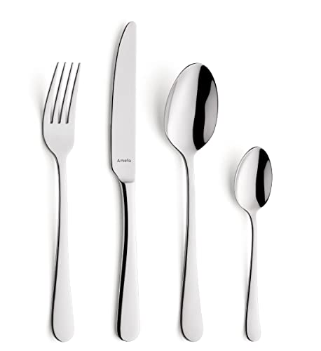 Austin, Acciaio Inox, Brillante, Ménagère 16 Couverts Pour 4 Personnes