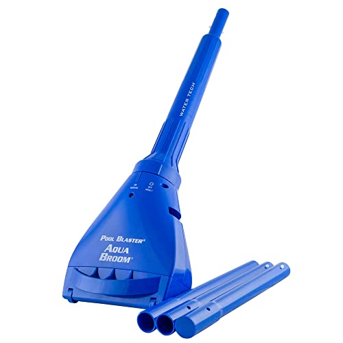 Water Tech Pool Blaster Aqua Broom Xl Ultra Pool Vacuum Cleaner, Aspirapolvere Per Piscine Con Ventosa Xl, Aspirapolvere Portatile Per Piscine E Spa C