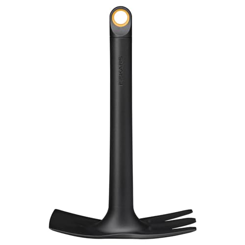 Fiskars Zappetta, Lunghezza: 28 Cm, Plastica Rinforzata Con Fibra Di Vetro, Nero/Arancione, Solid, 1072100