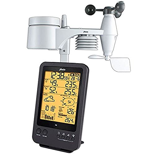Alecto Ws-4700 Stazione Meteo – Stazioni Meteo (Aa, Nero)